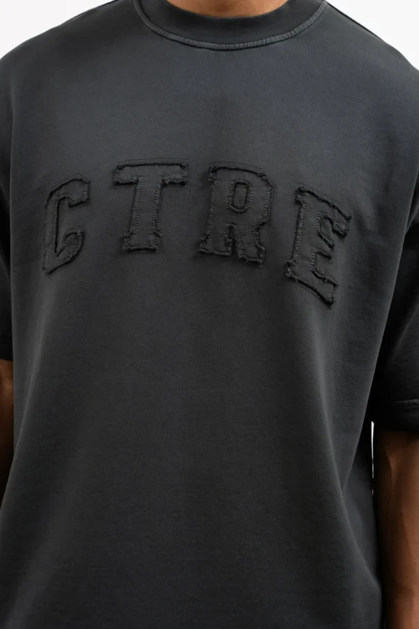 The Couture Club T-Shirts-Heavyweight Ctre Applique T-Shirt