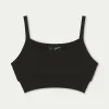 The Couture Club Tops-Jersey Logo Crop Top