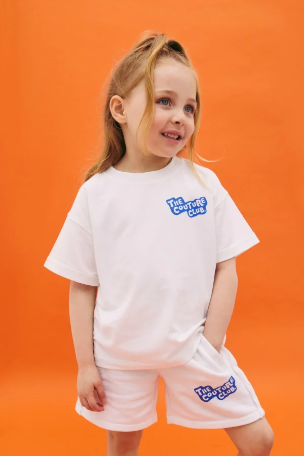The Couture Club Shorts-Kids Bubble Print Shorts