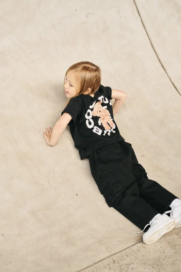 The Couture Club T-Shirts-Kids Circle Graphic Teddy T-Shirt