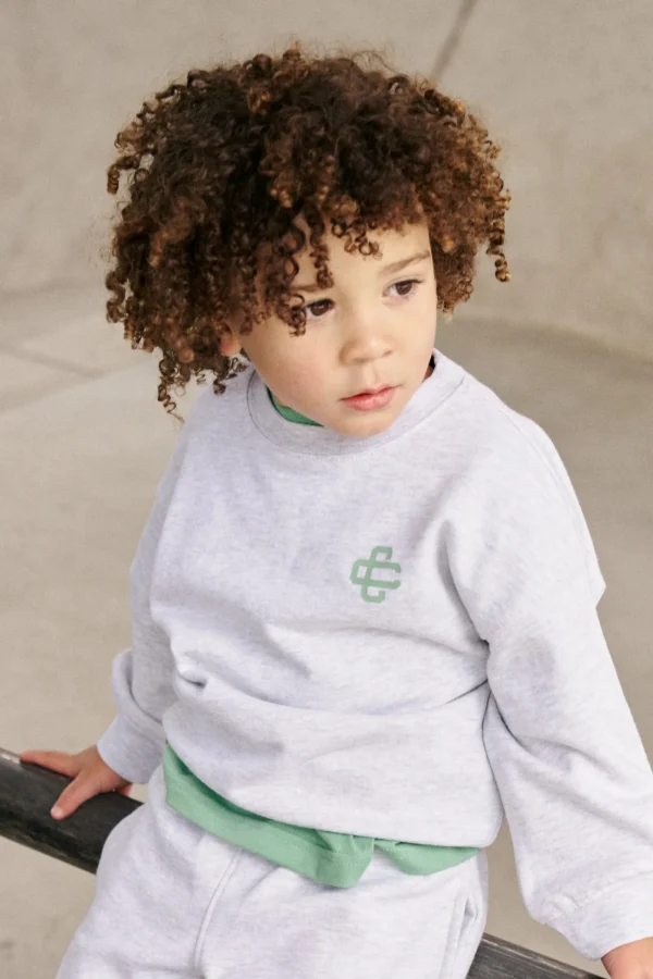 The Couture Club Tracksuits & Sets-Kids Emblem Print Sweat