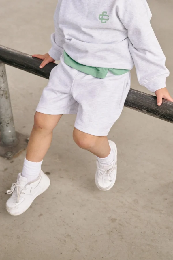 The Couture Club Tracksuits & Sets-Kids Emblem Print Sweat Short