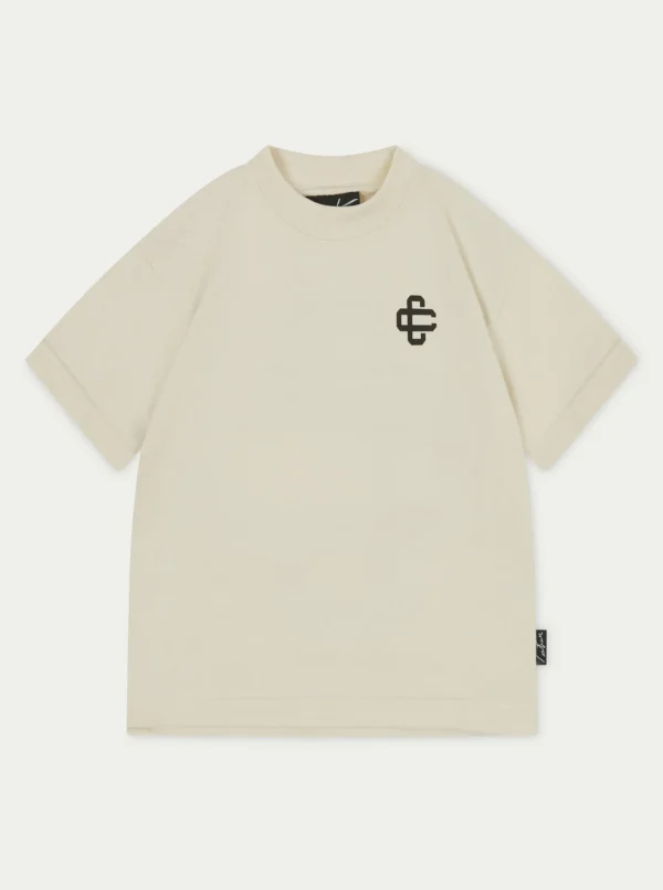 The Couture Club T-Shirts-Kids Emblem Puff Print T-Shirt