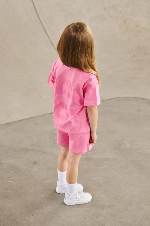 The Couture Club T-Shirts-Kids Emblem Puff Print T-Shirt
