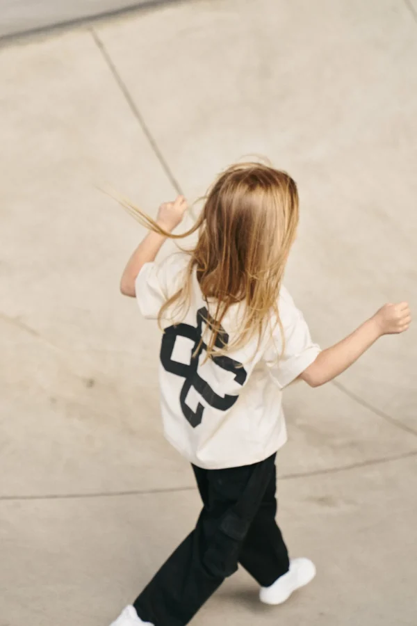 The Couture Club T-Shirts-Kids Emblem Puff Print T-Shirt