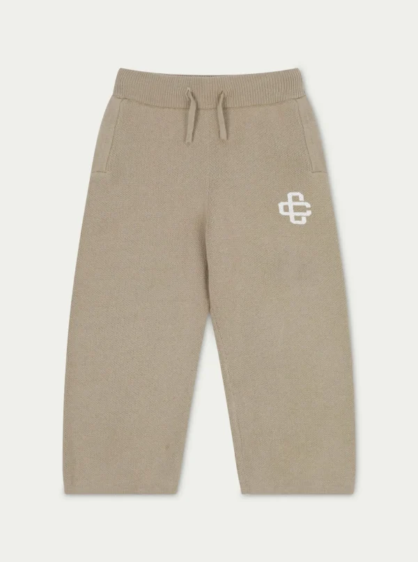 The Couture Club Tracksuits & Sets-Kids Knitted Emblem Jogger