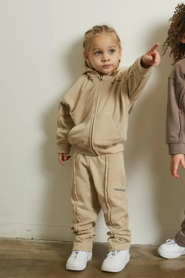The Couture Club Tracksuits & Sets-Kids Raw Seam Members Only Joggers