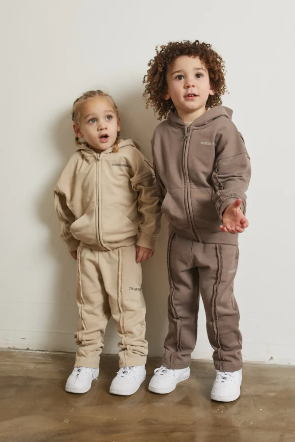 The Couture Club Tracksuits & Sets-Kids Raw Seam Members Only Hoodie