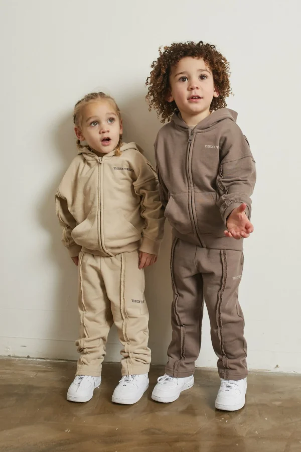 The Couture Club Tracksuits & Sets-Kids Raw Seam Members Only Hoodie