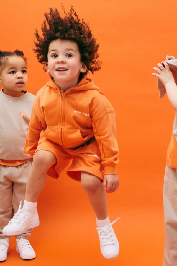 The Couture Club Shorts-Kids Raw Seam Shorts