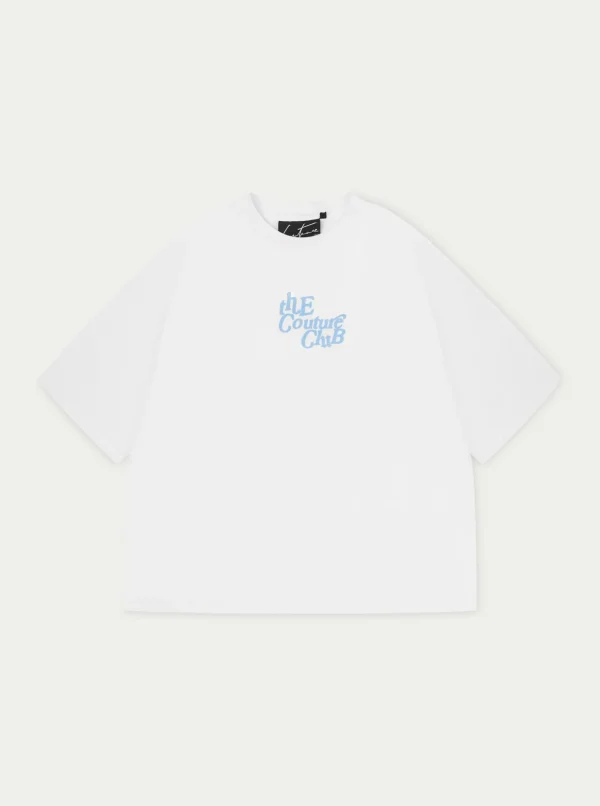 The Couture Club T-Shirts-Multi Font Relaxed T-Shirt