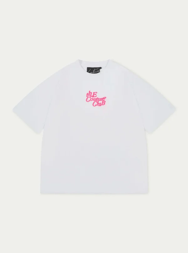 The Couture Club T-Shirts-Multi Font Relaxed T-Shirt