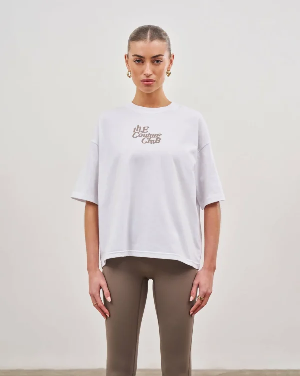 The Couture Club T-Shirts-Multi Font Relaxed T-Shirt