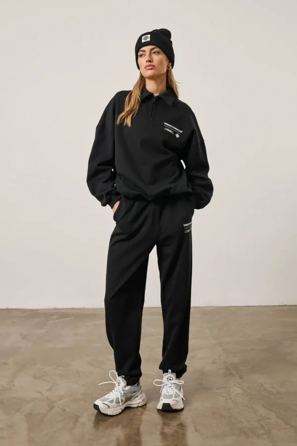 The Couture Club Tracksuits-Multi Graphic Relaxed Polo Top