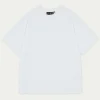 The Couture Club T-Shirts-Outline Emblem Relaxed T-Shirt