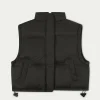 The Couture Club Coats & Jackets-Oversized Cropped Gilet