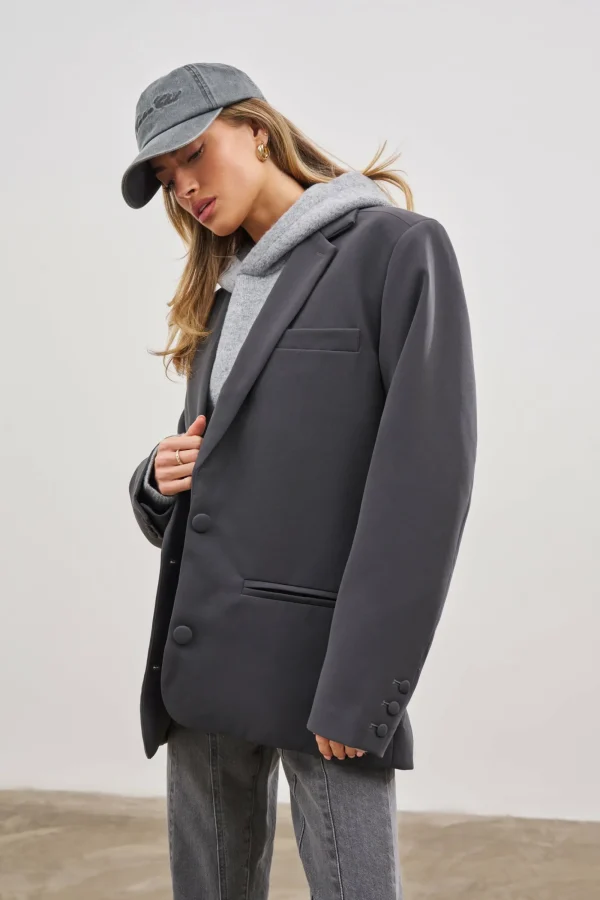 The Couture Club Coats & Jackets-Oversized Tailored Blazer