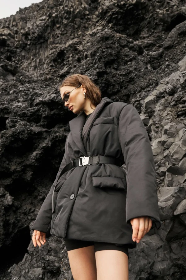 The Couture Club Coats & Jackets-Padded Blazer Coat