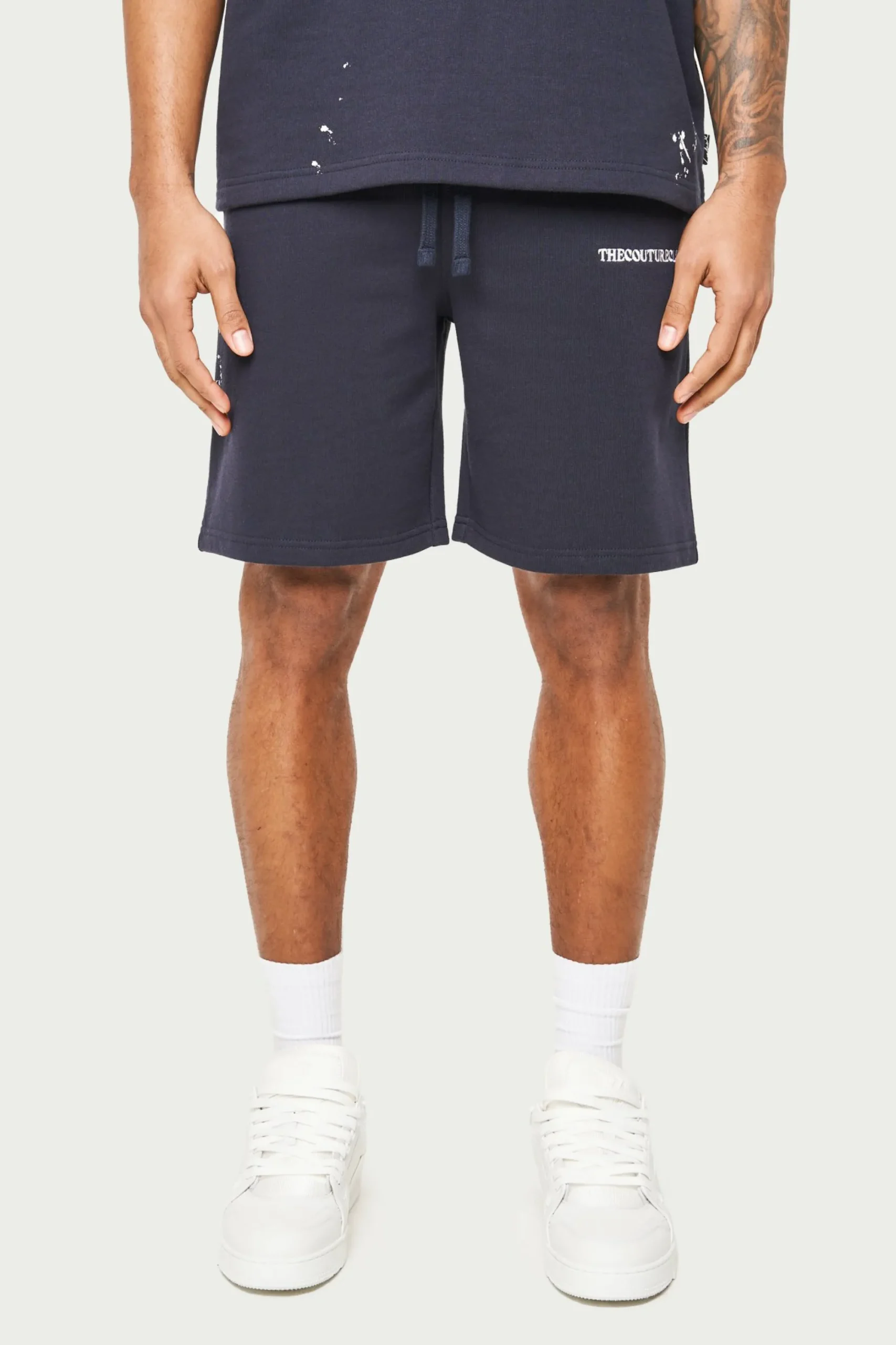 paint_detail_heavyweight__2.webp The Couture Club Twinsets-Paint Detail Heavyweight Shorts