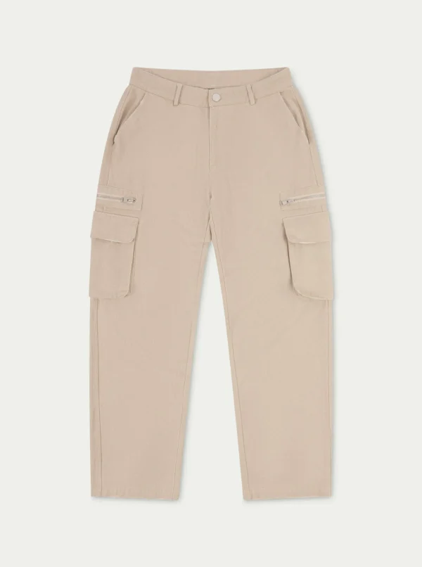 The Couture Club Cargo Pants-Patch Pocket Twill Cargos
