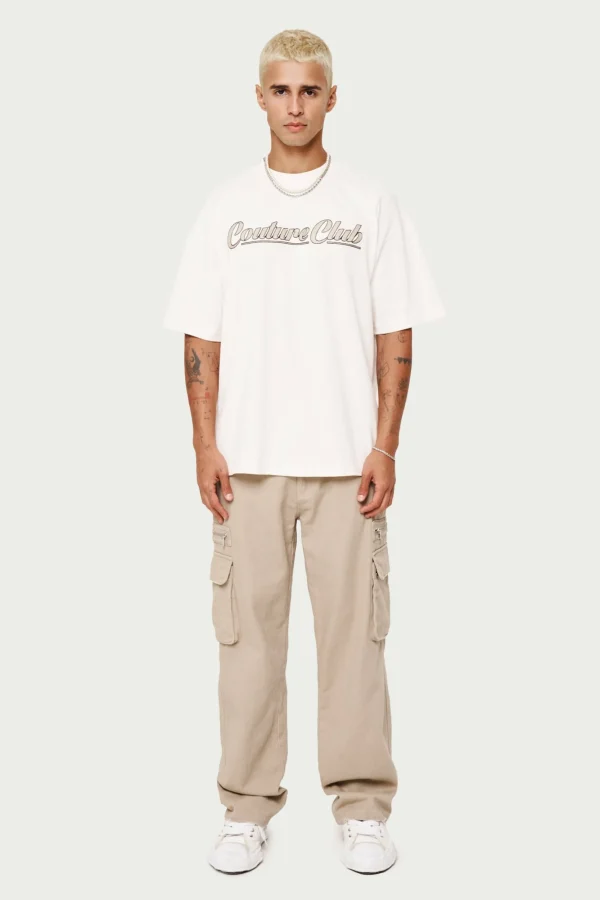 The Couture Club Cargo Pants-Patch Pocket Twill Cargos