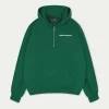 The Couture Club Tracksuits-Raw Seam Quarter Zip Hoodie