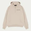 The Couture Club Twinsets-Raw Seam Quarter Zip Hoodie
