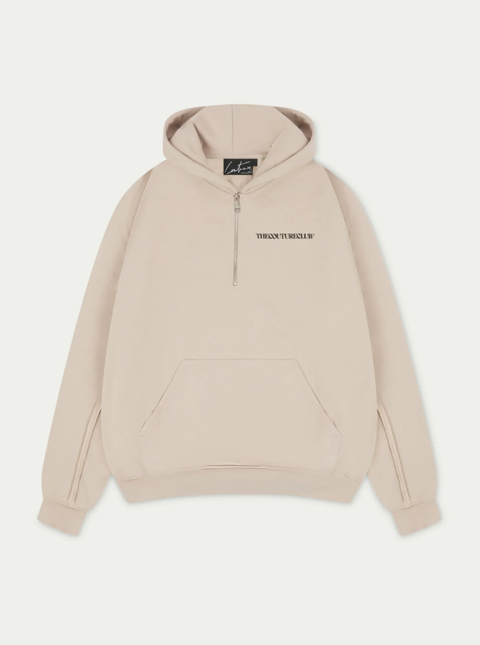 raw_seam_quarter_zip_hood_0-9.webp The Couture Club Twinsets-Raw Seam Quarter Zip Hoodie