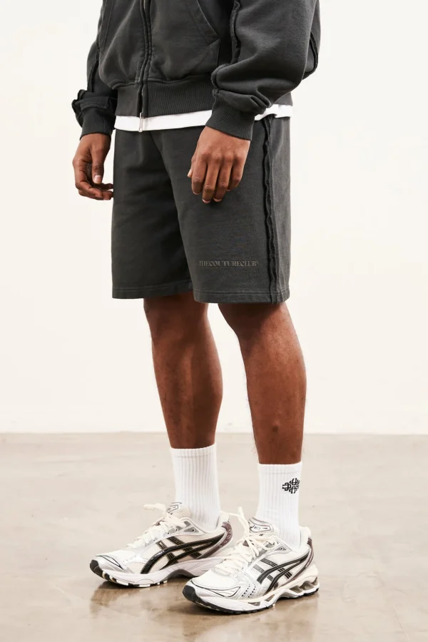 The Couture Club Twinsets-Raw Seam Shorts