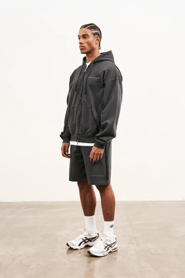 The Couture Club Twinsets-Raw Seam Shorts