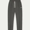 The Couture Club Twinsets-Raw Seam Straight Leg Joggers