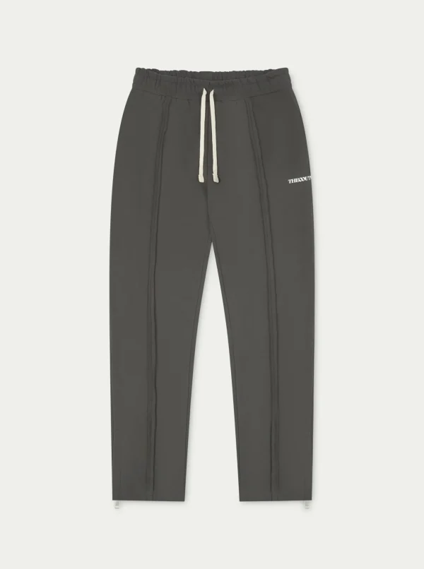 The Couture Club Twinsets-Raw Seam Straight Leg Joggers