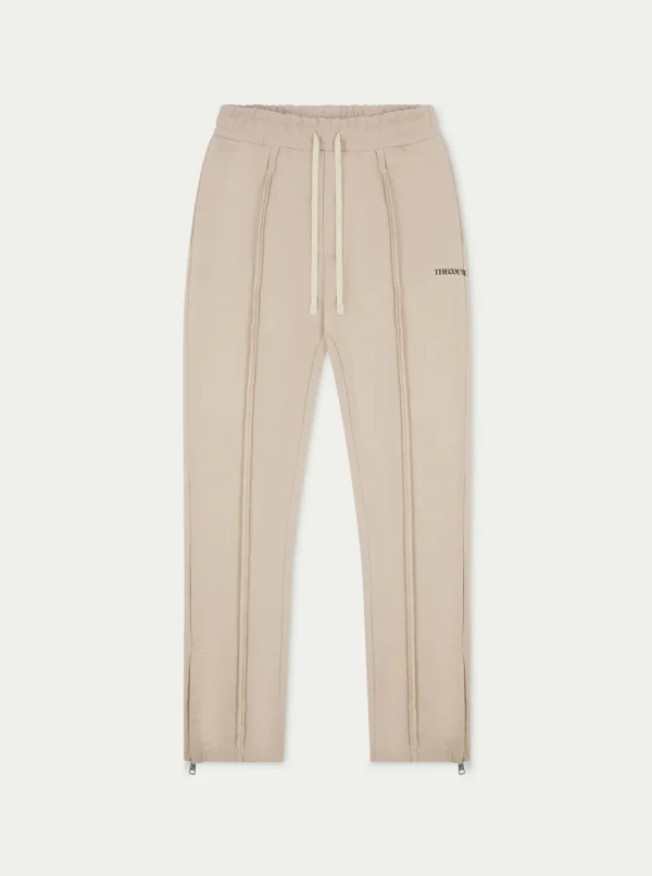 The Couture Club Twinsets-Raw Seam Straight Leg Joggers