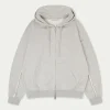 The Couture Club Twinsets-Raw Seam Zip Through Hoodie