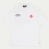 The Couture Club T-Shirts-Repeat Emblem Script Relaxed T-Shirt