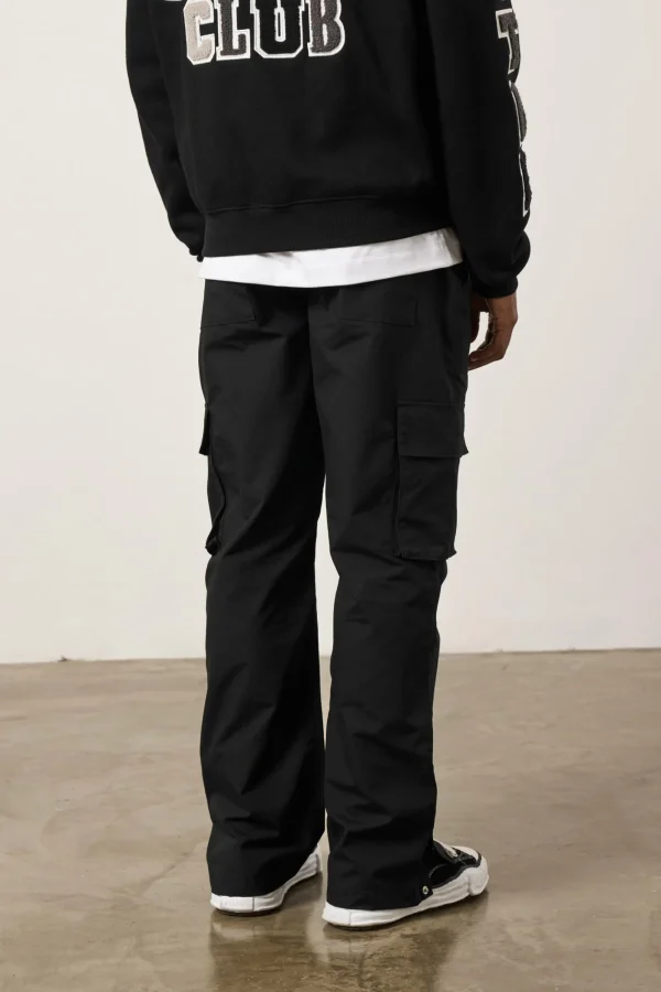 The Couture Club Cargo Pants-Ripstop Relaxed Cargo Trousers