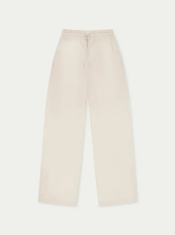 The Couture Club Co-Ords & Sets-Satin Emblem Trousers