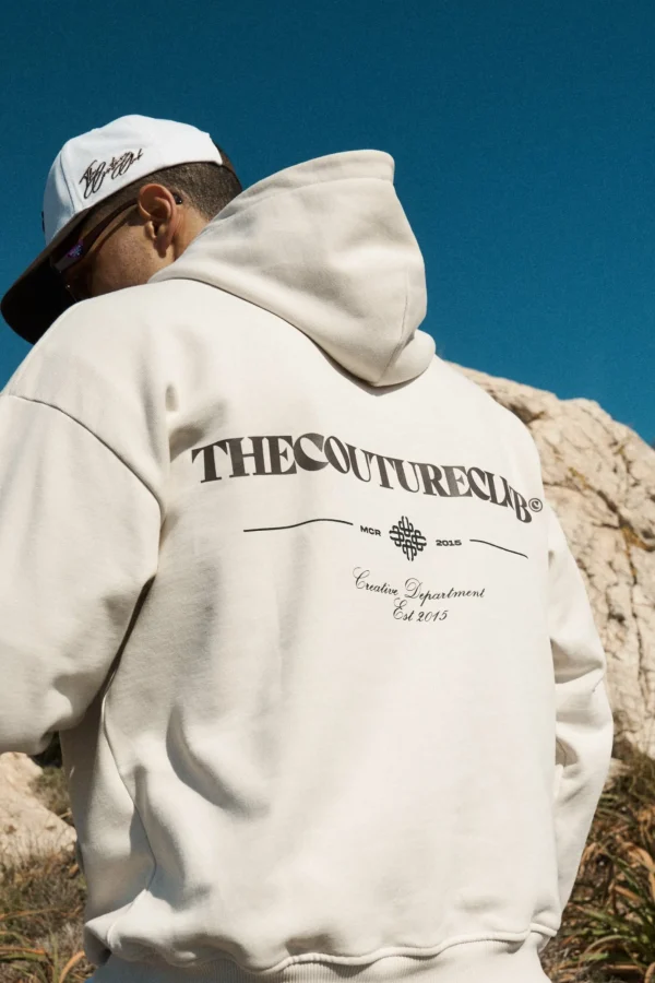 The Couture Club Hoodies-Script Multi Graphic Hoodie