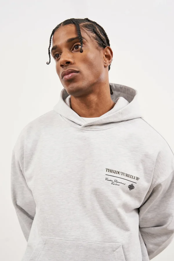 The Couture Club Hoodies-Script Multi Graphic Hoodie