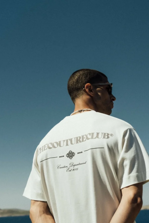 The Couture Club T-Shirts-Script Multi Graphic T-Shirt