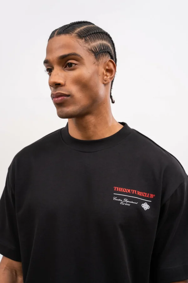 The Couture Club T-Shirts-Script Multi Graphic T-Shirt