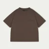 The Couture Club T-Shirts-Script Vintage Cropped T-Shirt