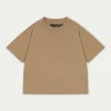 The Couture Club T-Shirts-Script Vintage Cropped T-Shirt