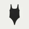 The Couture Club Tops-Sculpting Jersey Scoop Neck Bodysuit
