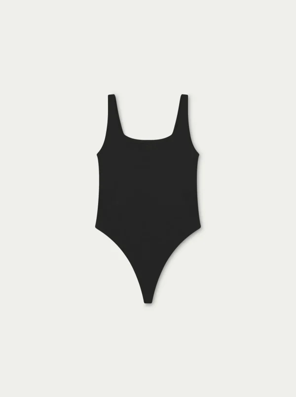 The Couture Club Tops-Sculpting Jersey Scoop Neck Bodysuit