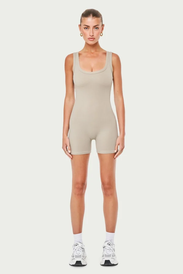 The Couture Club Unitards-Sculpting Stretch Emblem Unitard
