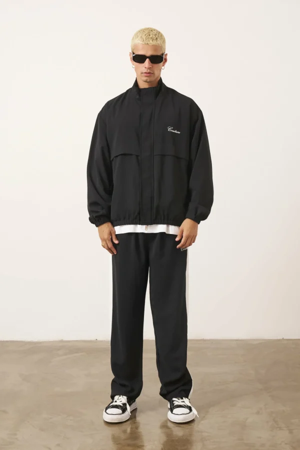 The Couture Club Twinsets-Smart Lightweight Track Jacket