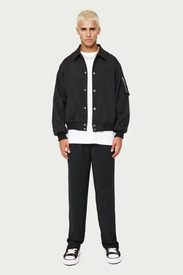The Couture Club Coats & Jackets-Smart Nylon Bomber Jacket