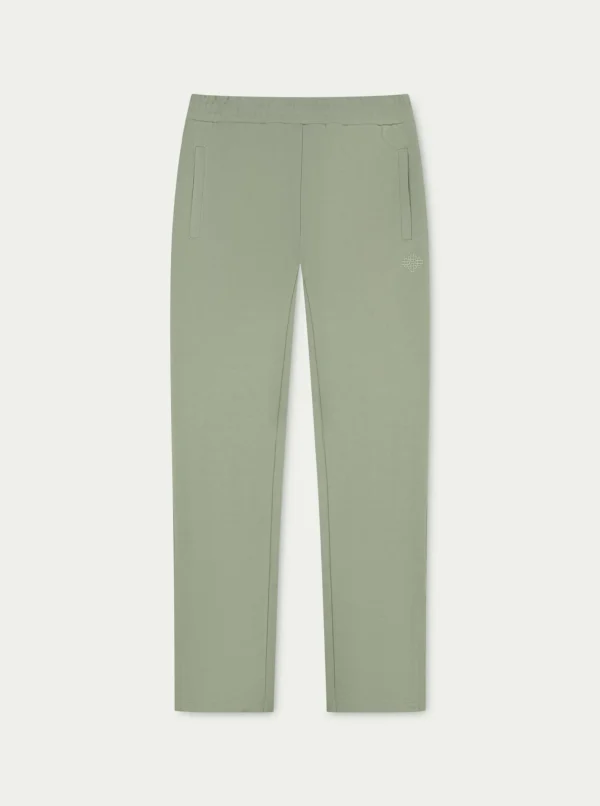 The Couture Club Tracksuits-Straight Leg Embroidered Emblem Joggers