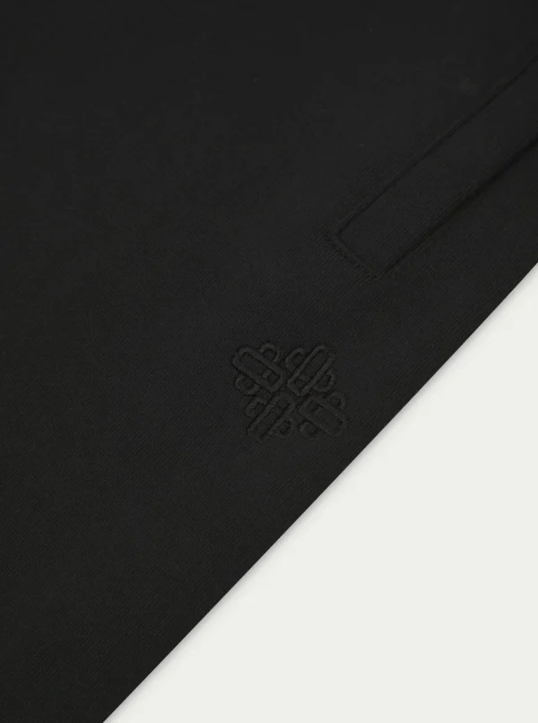 The Couture Club Tracksuits-Straight Leg Embroidered Emblem Joggers
